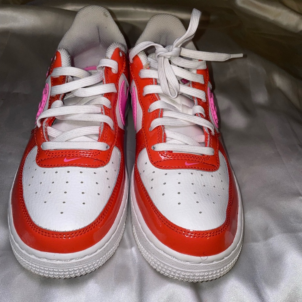 Nike -Kids' Orange & Pink Sneakers